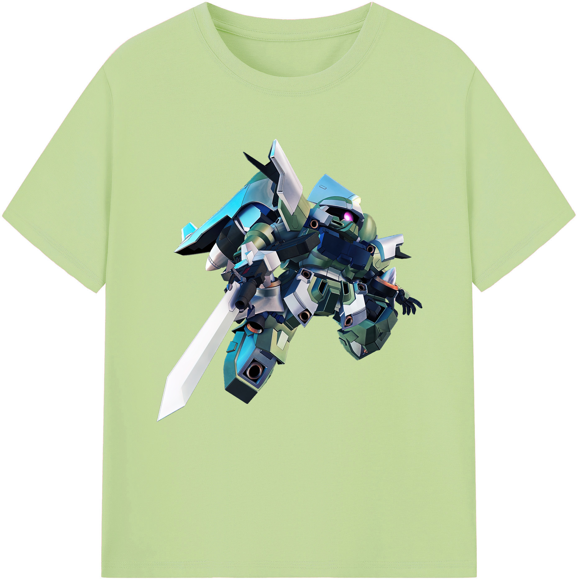 （画像用） 機動戦士ガンダム Mobile Suit Gundam 綿100％半袖Tシャツ（フロントプリント）